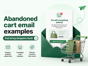 Abandoned cart email examples that bring shoppers back