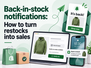 Back-in-stock notifications: How to turn restocks into sales