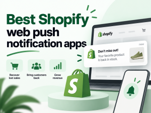 Best Shopify web push notification apps