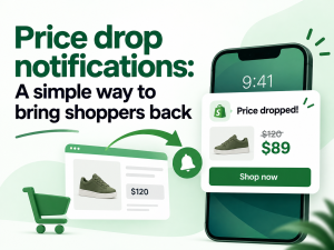 Price drop notifications: A simple way to bring shoppers back